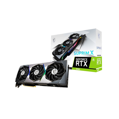 بطاقة رسوميات MSI NVIDIA GeForce RTX 3090 SUPRIM 24G مع دعم GDDR6X 24 جيجا أو OverClock للألعاب