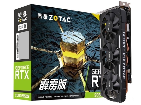 بطاقة رسومات ZOTAC RTX 2060 Super GPU Miner سعة 8 جيجابايت GDDR6 DirectX 12